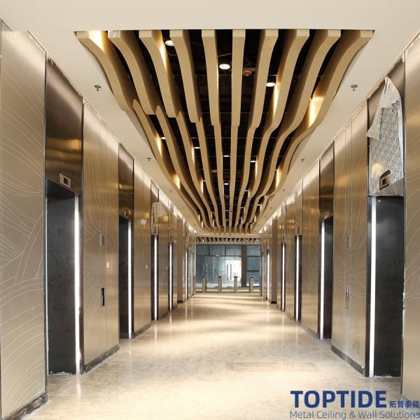 RAL9016 Metal Baffle Ceiling