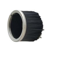 Pincel de selo de nylon industrial personalizado Pincel circular de lado de ferida Pincel de cálice de vácuo Pincel para aspirador