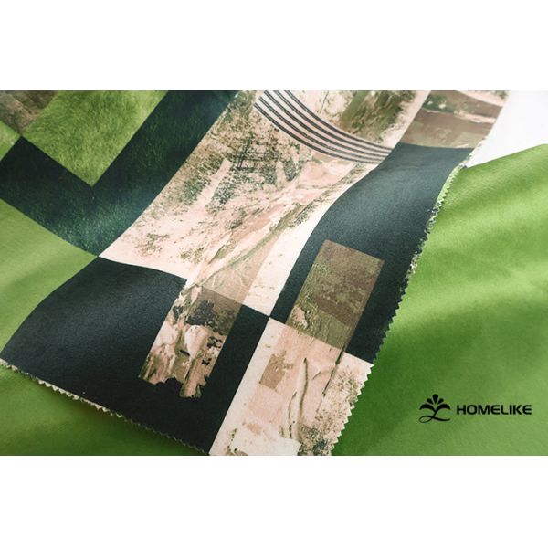 Desert Bedouin Style Geometric Patchwork Print Sofa Fabric