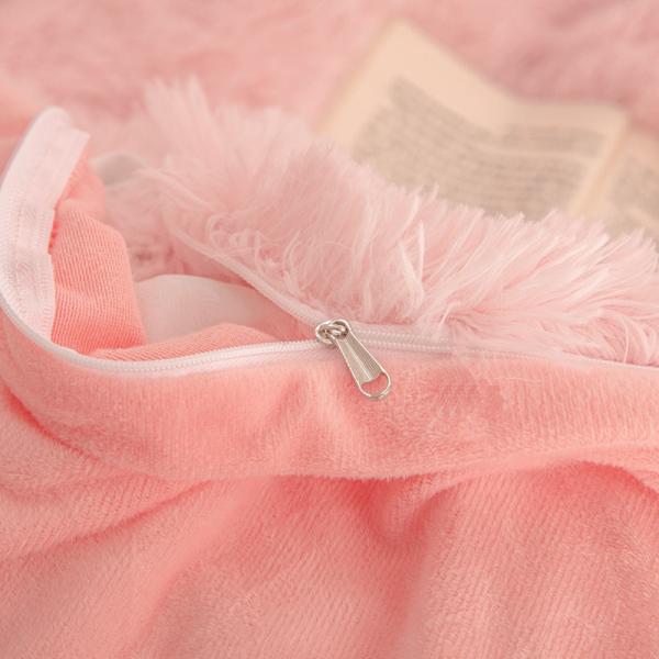 Customized Shaggy Plush Duvet Cover Sets Soft Winter Bedding with No Filling