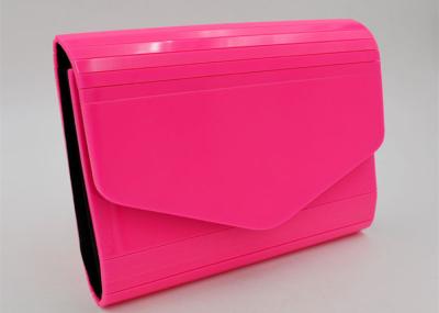Elegant Luxury Cosmetic Evening Clutch Bags Carton Pink Clutch Envelope Bag