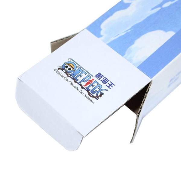 Cartoon Recycled Kraft 1 Piece Gift Boxes For Umbrella Glossy / Matte Lamination