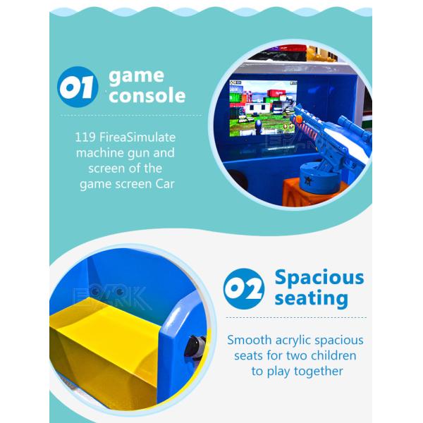 Educational Play Area Led Swing Car Amusement Baby Rocker Rides Toy Game Machine