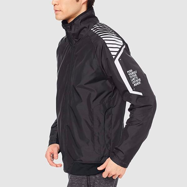Men'S Sports Training Jackets Riding Top Windproof Plain Logo Winter Sportswear Long Sleeve Top