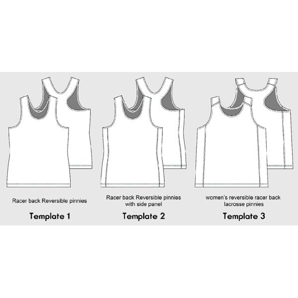 Durable Womens Reversible Lacrosse Jersey Anti Bacterial Practical