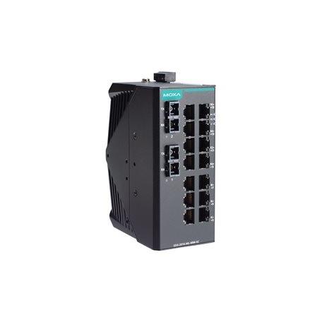 Accurate Moxa EDS-2016-ML 16-port unmanaged Ethernet switches
