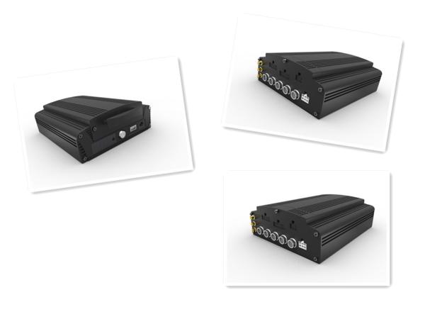 4Ch HD-SDI 720P Car DVR Video Recorder 2TB HDD G - sensor  Analog High Definition