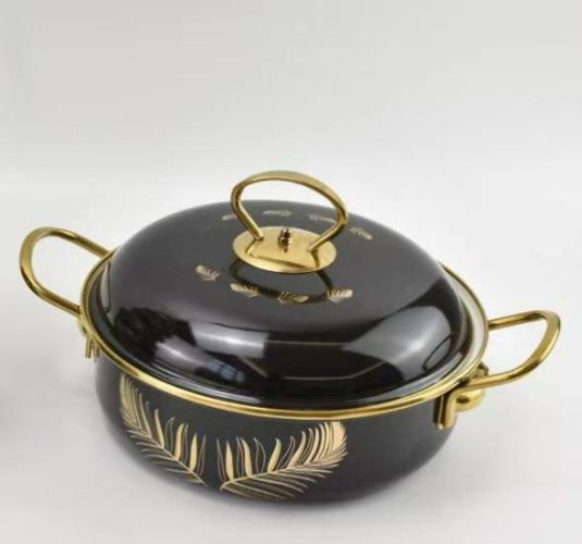 Enamel Cookware Casserole Pot Set Home Kitchenware Cooking Pot OEM Size