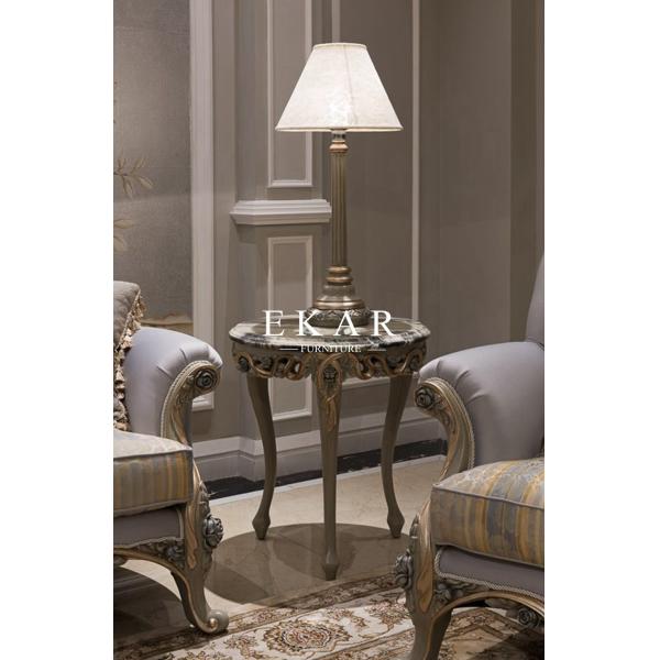 Classic Living Room Furniture Round End Wooden Side Table