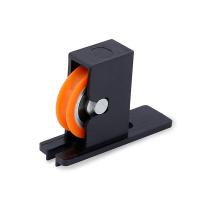 Prova da oxidação que desliza os rolos de porta de nylon com o ODM de nylon do material da polia dobro