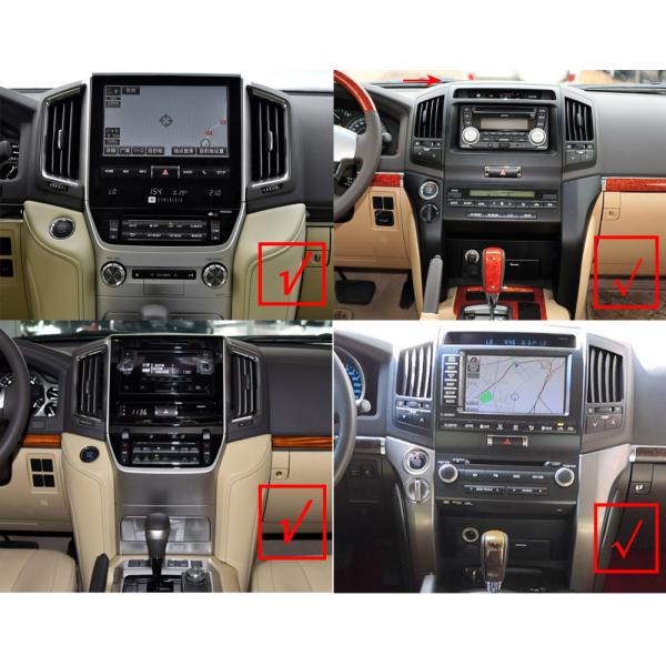 12.3 дюймовый сенсорный стерео для 20016-2020 Toyota CRUISER LC200 GPS навигационный мультимедийный проигрыватель беспроводный Carplay BT 4G