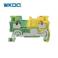 Os blocos verdes amarelos de Protect Grounding Terminal do condutor ardem o nylon resistente