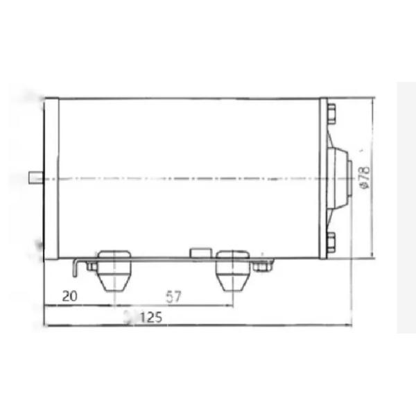 Moteur électrique de C.C 36V de moteur de pompe à moteur de l'eau TW5230 pour la pompe
