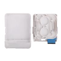 Prise optique optique de coffret d'extrémité de prise murale de boîte d'arrêt de fibre du duplex FTTH de Sc