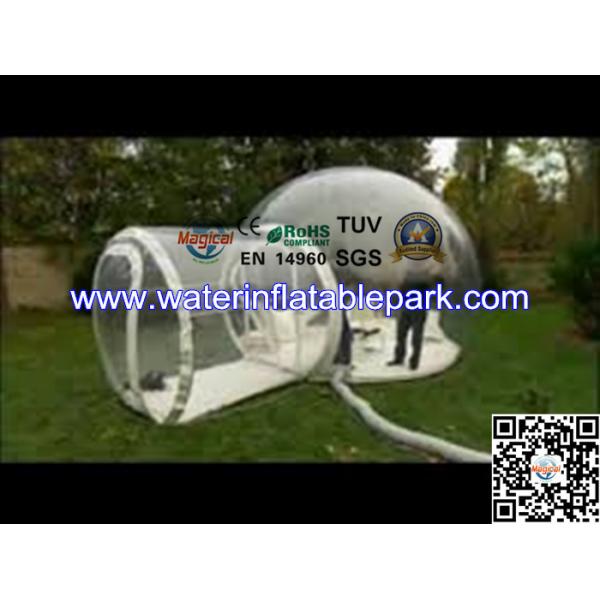 Sports Bubble Transparent Dome Tent 6m x 4m For Advertising Trade Show