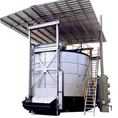 Livestock Manure High Temperature Aerobic Fermentation Equipment for Customized Color