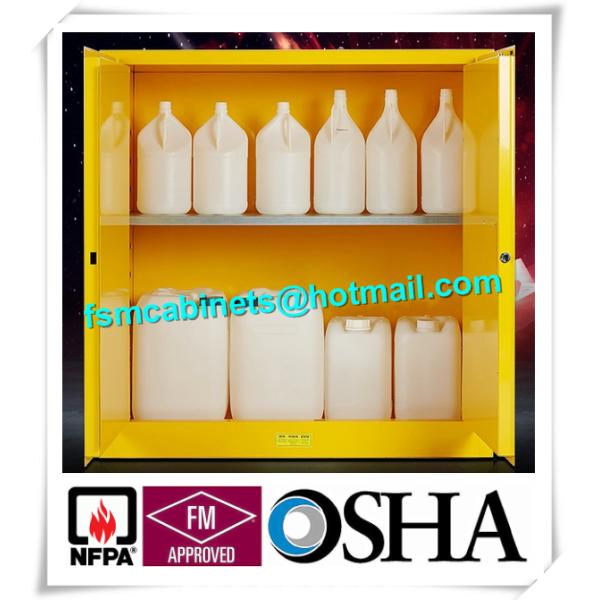 Australian Standard Fireproof  Cabinet , Industrial Safety Cabinets For Flammable Liquids