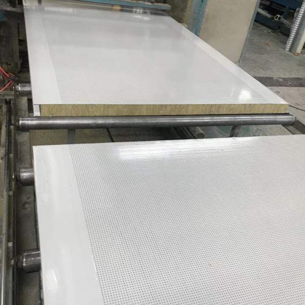 KTV Room 150mm Thickness Sandwich Rockwool Acoustic Panels Sound Absorbing