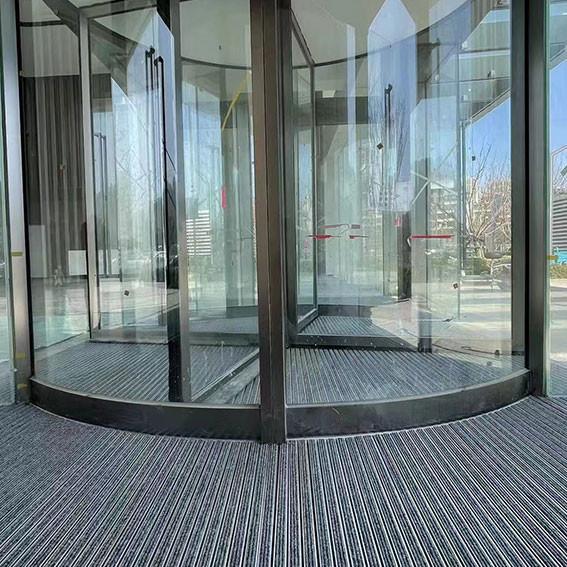 Commercial Aluminum Frame Carpet Insert Entrance Mats Anti Corrosion