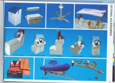 Custom Fiberglass Console For Boat , UV Resistant Sunbrella Boat Covers