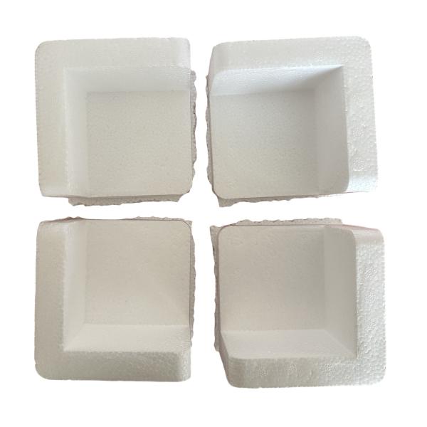 Protection des coins en mousse EPS protection personnalisée personnalisation des pièces à angle droit telles que les plaques de verre, les équipements électroniques et les meubles
