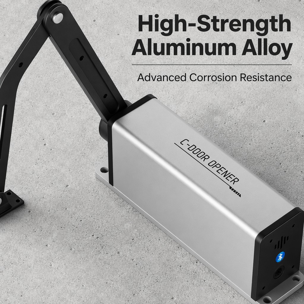 DC Brushless Motor Gate Opener 300kg Load Capacity Easy Operation Side Installation