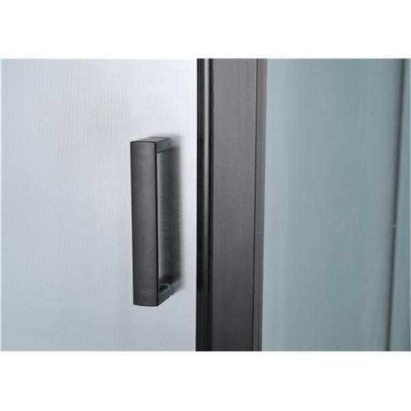 Côté en aluminium noir acrylique blanc du plateau 1900*1200*2150mm d'ABS de cabines de douche ouvert