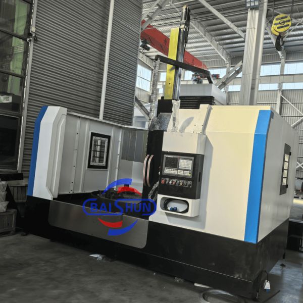Vertical CNC Lathe CK5120 with Max. Turning Diameter 2000mm, Max. Height 1200mm, and Worktable Size 1800mm