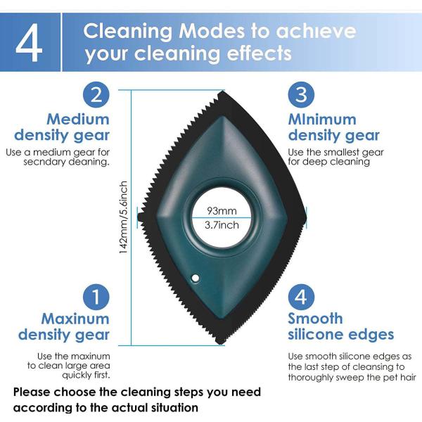 Удаление волос кошки ПЭТ чистка щетка с детальными скиги пластиковые щетины