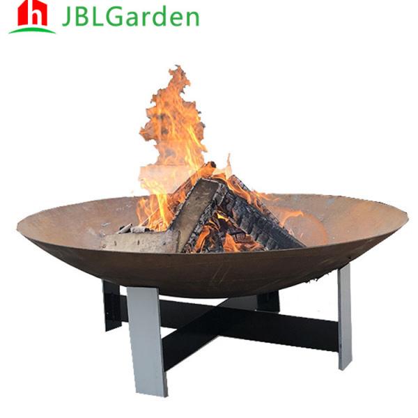 Weathering Proof  Backyard BBQ Fire Pit Outdoor Steel Campfire  2mm 3mm