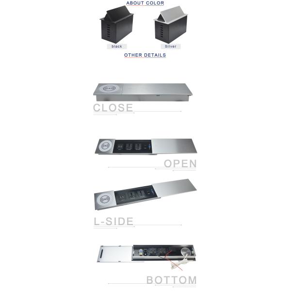 Сползать электророзетку с Usb поручая и беспроводной заряжатель