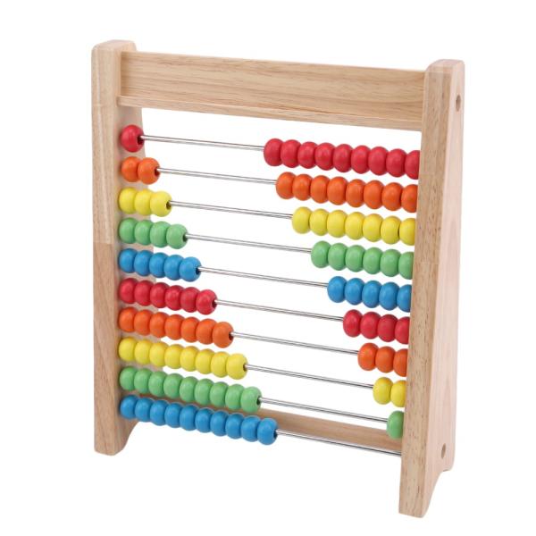 Шарики радуги 7cm игрушки математики арифметического абакуса деревянные деревянные считая
