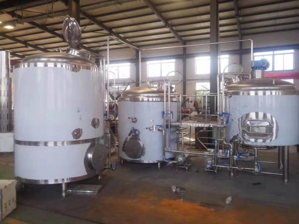 Vapor bonde de Sytem da cervejaria de três métodos de aquecimento e fogo direto