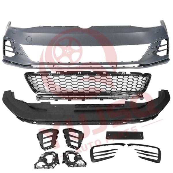 VW Golf VII Front Bumper 5G0 853 651B for 2013-2019 Models with 1 Year Warranty