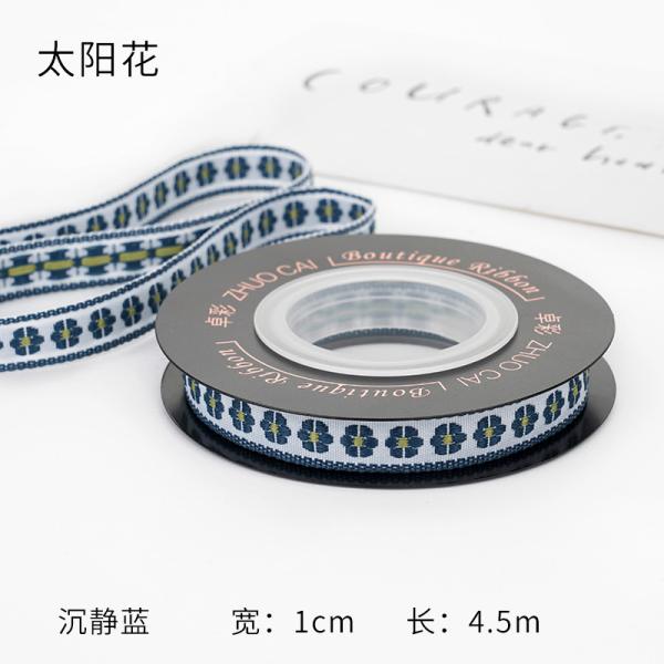 OEM ODM Цветочная Джакардная лента 10mm-25mm Цветочная Джакардная лента