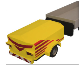 амортизатор 2878*2006*1260mm Benkei установленный тележкой