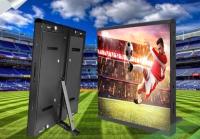 Exibição LED do perímetro do estádio ao ar livre P10mm com cenas maravilhosas e fotos de perto