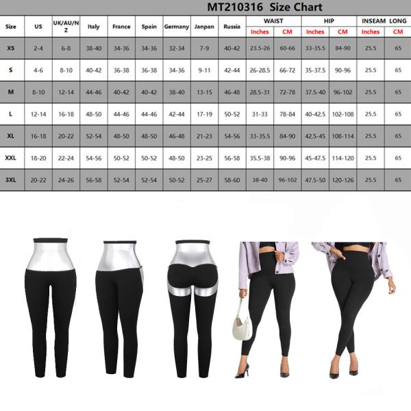 Неопренный тренажер талии спортивные йога брюки Леггинсы для сжигания жира потеря веса от HEXIN