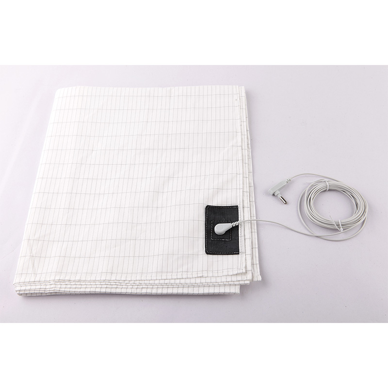 Bed Flat king Queen Full Size Flat Grounding Earthing Bed Sheet White Gray Green Color With Grounded Earthing Cord Earthed Sheet