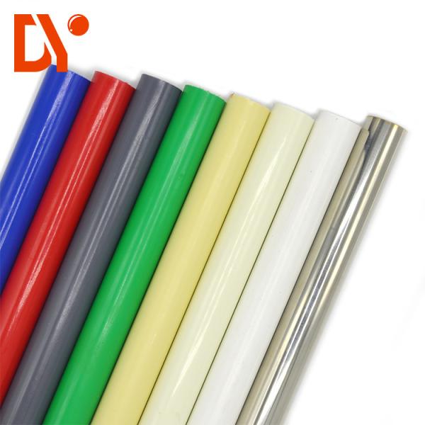 Forma redonda de superfície lustrosa do multi tubo de aço revestido plástico da cor para a decoração