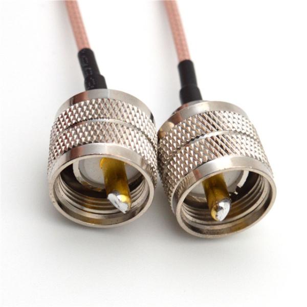 Homem do cabo SL16-JJ UHF-JJ do conector aos conjuntos de cabo do homem RG174 50CM RF
