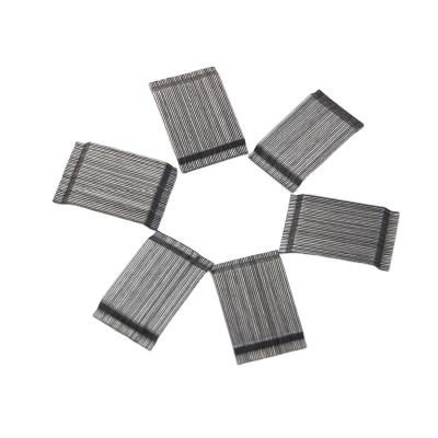 1 kg de aditivo para betão de fibra de aço colada para uma resistência estrutural superior