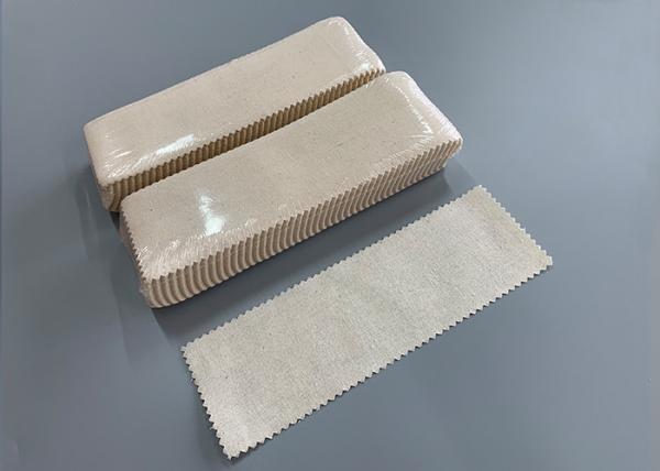 Epilating Mens Body Non Woven Wax Strips Natural Muslin Cloth Tear Resistant