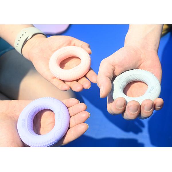 Укрепитель пальцев: Силиконовое кольцо - укрепите пальцы, предплечье этим прочным инструментом.