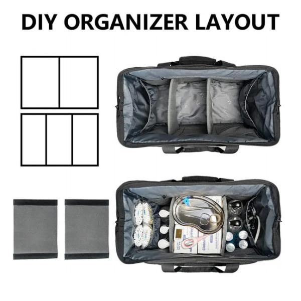 Сумка скорой помощи изготовленной на заказ сумки скорой помощи больницы медицинской портативная клиническая черная