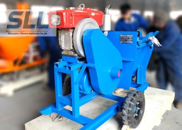 Single Cylinder Cement Mortar Pump For Hydropower Construction Convenient Maintenance