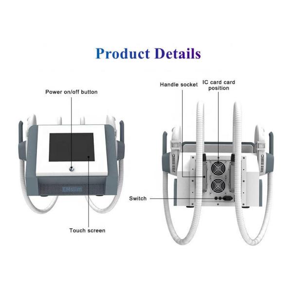 Машина мышцы Hiemt машины тела воздушного охлаждения Emslim ваяя красивая