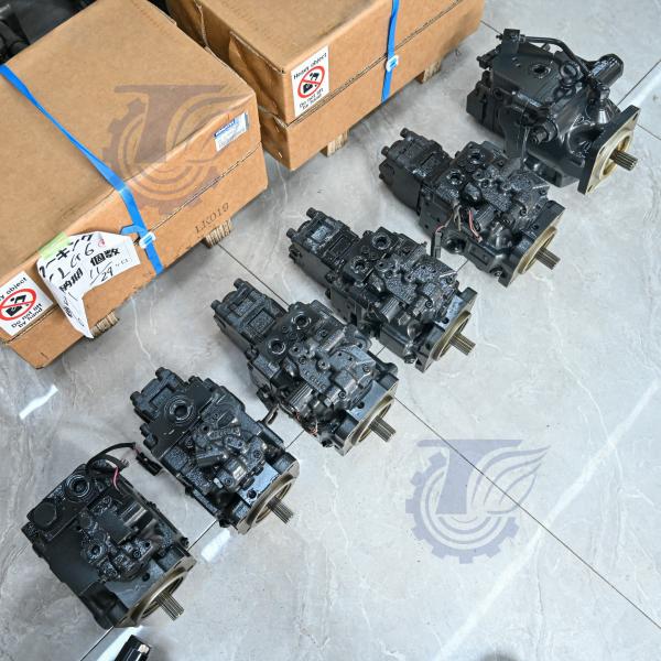 Comatsu PC30 40 45 55 56 bomba hidráulica peças de mini-excavadora bomba principal êmbolo bomba bomba válvula bomba