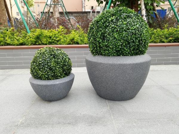 Fiber Clay Planter For Indoor Hotel Garden Home Life Time 7-8 Years Indoor Environmentally-friendly