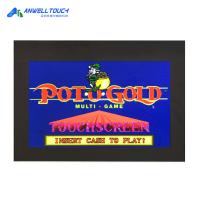 300Nits Brightness Gaming Touch Screen With Tempered Glass And USB Bizel Option